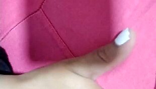 Exploring the Sexy Fat Pussy in Tight Leggings