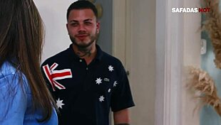 in this amateur scene, a milf with natural tits gets her ass fucked hard while sucking cock