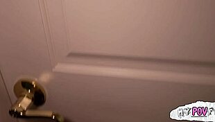 Comforting Stepdaughter with Big Cock Doggystyle and Cum in Mouth