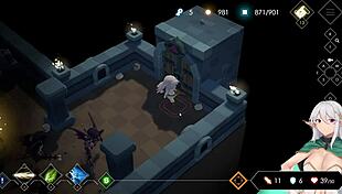 escape dungeon from futa demon whipping