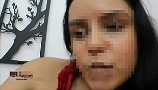 Stepsister lies on her side in a complete family story