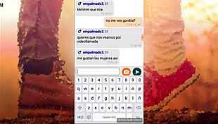 Bliss chats with multiple guys online