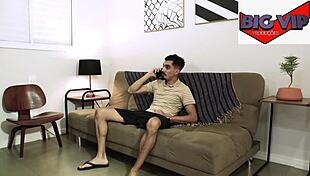 Woman Away, Friends Enjoy Group Blowjob With Victoria Dias