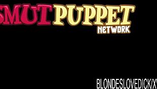 Aneta prucklova fists her vagina with a toy arm before hardcore sex