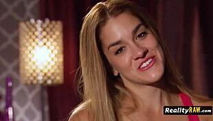 i'm the redhead babe getting my pussy licked in this messy swinger group sex