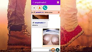 Bliss chats with multiple guys online