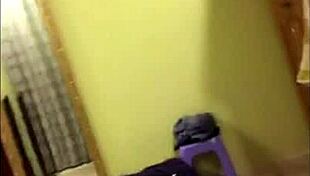 Brother of gay straight masturbates to orgasm