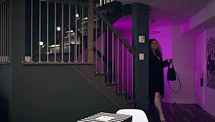 Beautiful bbw estella bathory gets lingerie present and a surprise white dick as well in her pussy