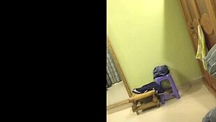 Brother of gay straight masturbates to orgasm