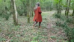female slave explores forest on august 1 2023