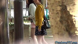 ワーオ、日本人女性が職場でオシッコ漏らしちゃった！