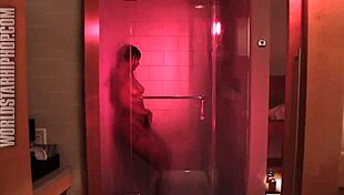 black models blazing with dancing and striptease, clothes ripping