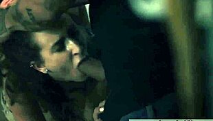 dominant man wrestling teen at palace soiree