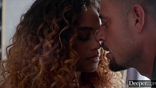 Deeper Actress Scarlit Submits To Her Scene Partners Kinks With Deepthroat Old Blindfolded Brunette Bent Over Masturbation Fingering Cowgirl Creampie