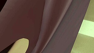 Helen Parr from The Incredibles gives a hardcore handjob and deepthroats a huge monster cock POV with massive cumshot