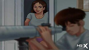 my friend eats mature pussy in summertimesaga e2 32