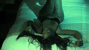 black models blazing with dancing and striptease, clothes ripping