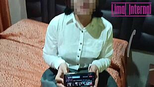 Peruvian schoolgirl loves full anal!