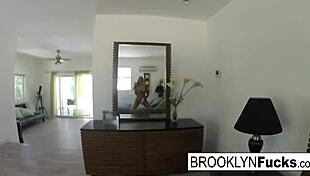 Hot Blonde Babe Brooklyn Films Herself Masturbating with Intense Pleasure