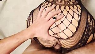 Stepsister fucked in parents' bedroom