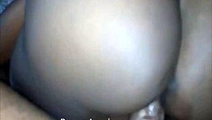 hey, this ebony babe gets pounded by a monster cock