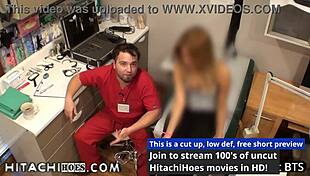 pothead maria santos forced into hitachi wand therapy by doctor tampa