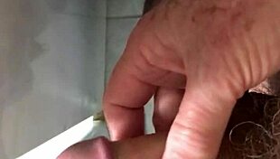 Fridge door close up homemade pov.