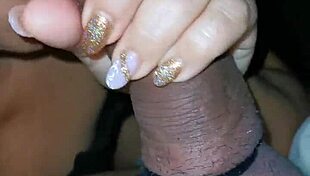 wife gives suggestive blowjob to amateur cock leading to cumshot