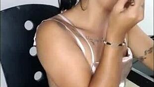 Ts angelique preparing for a new video shoot