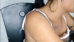 Ts angelique preparing for a new video shoot