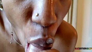 Slim P West's Cute Amateur Blowjob in Lingerie Ends with Cumshot