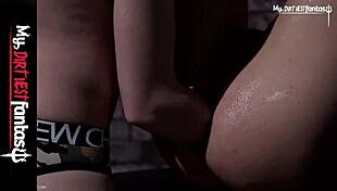 Intense emotions build during gay ass fisting