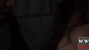 Anya Olsen Bound Rough Outdoor Public Bondage Sex