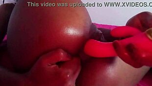 horny babe masturbates