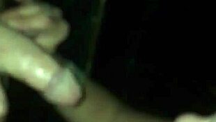 blonde experiences creampie at gloryhole