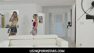 Amateur teen Ava's close-up and POV action