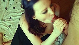 Hot Mexican slut Marta blows taboo cumshot