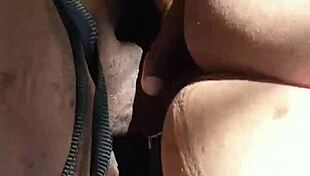 Kingblack Captures Clothes Ripped Moment on the Trail with Submissive Partner