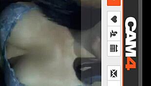 Natasha performs on webcam.