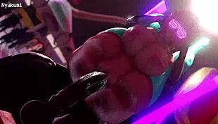 Lewd Amusement Park With Hentai Futanari Boobs Porn In 3D Cock Anime