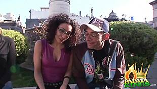 Ramone and his girlfriend finds booty in argentina