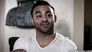 beautiful glam teen 18+ drilled in taboo threeway