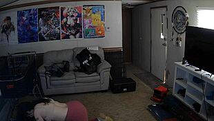 She embarks on her first workout in leggings, focusing on building strength and toning her glutes.