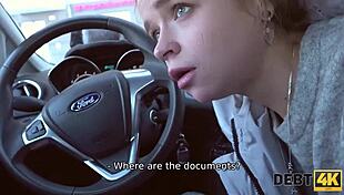 yo, calibri angel took debt for bigger tits and paid with sex! 😜