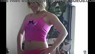 Sweet Babe Licking Banana in Lingerie Photoshoot Orgasm