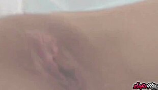 Wild milf Sofie Marie gets lucky with a horny dude's oral and blowjob