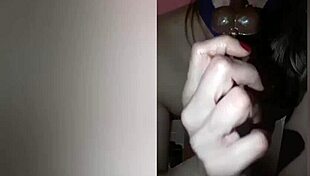 Slut Flashes Tits and Ass Before Anal Fucking with Toys!