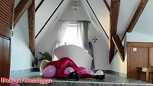 Small penis old man gets ballooned