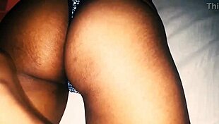 tight blue thong on stepsister susy