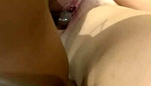 Bella, the married woman, gives in to the single naughty guy in interracial cuckold scene